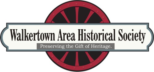 Walkertown Area Historical Society logo, Artist Daniel Baird